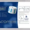 Comair Halkra Comfort weiss 5 Rollen