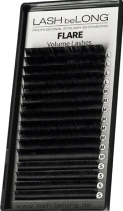 LASH beLONG Flare Volume Lashes D-Curl Mix-Box