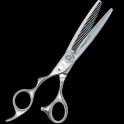 AKASHI Super Cut Cobalt SCC-J Modellierschere Offset, Links