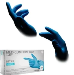 Ampri Med-Comfort Handschuhe Nitril puderfrei Blau