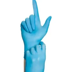 Ampri Med-Comfort Handschuhe Nitril puderfrei Blau