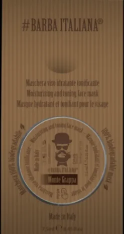 Barba Italiana Monte Grappa Feuchtigkeitsspendende und belebende Gesichtsmaske