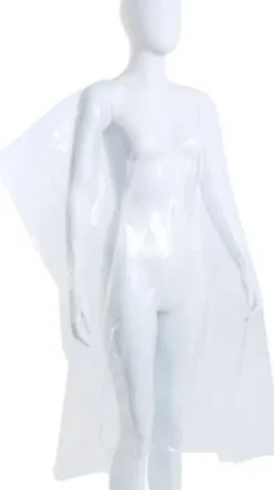 DOBI Einmal-Frisierumhänge Glatt Transparent