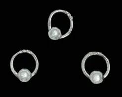 DOBI Piercing-Ring mit Kugel