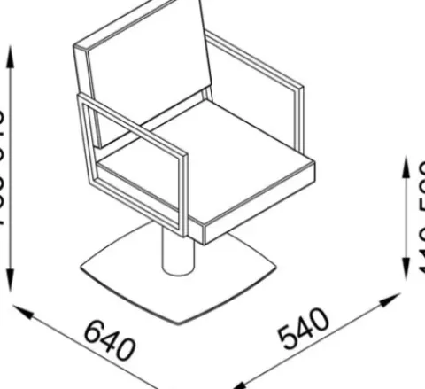 DOBI Smartline Frisierstuhl Yuna
