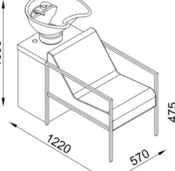 DOBI Smartline Rückwaschanlage Yuuka