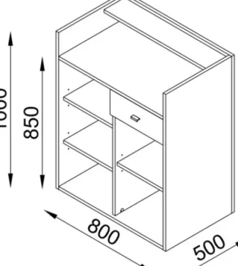 DOBI Smartline Verkaufstheke Kuba