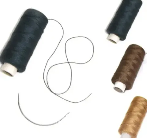 DOUBLEHAIR Backstage Weft Thread + Nadel