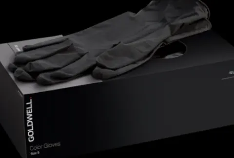 Goldwell Färbehandschuhe Latex Schwarz