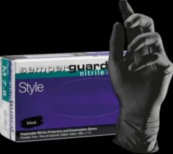 Goldwell Nitrilhandschuhe puderfrei schwarz