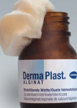 IVF Hartmann Derma Plast Alginat Blutstillende Watte
