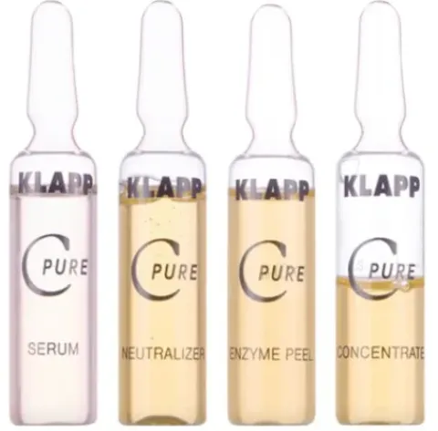 KLAPP C PURE Face Infusion Treatment Kabinen Produkt