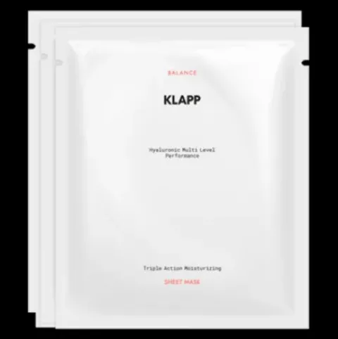 KLAPP HYALURONIC TRIPLE ACTION MOISTURE Sheet Mask