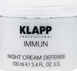 KLAPP IMMUN Night Cream Defense Kabinen Produkt