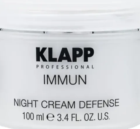 KLAPP IMMUN Night Cream Defense Kabinen Produkt