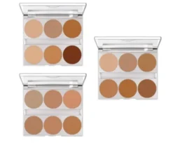 Kryolan Dual Finish Palette 6 Farben