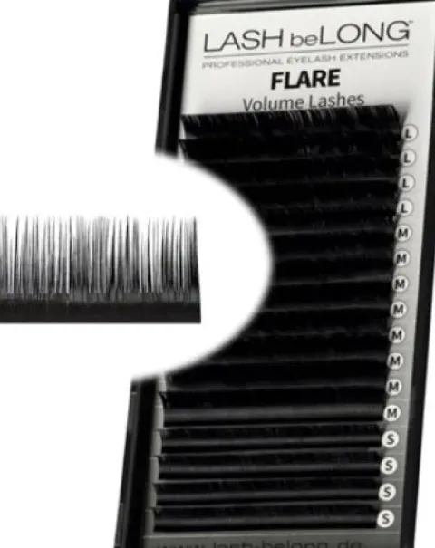 LASH beLONG Flare Volume Lashes D-Curl Mix-Box