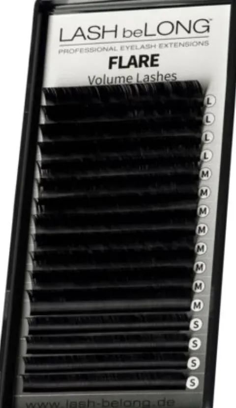 LASH beLONG Flare Volume Lashes C-Curl Mix-Box