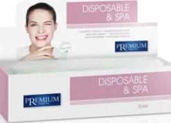 Premium Disposable & Spa Einweg Pantoffeln aus gewebtem Stoff geschlossen