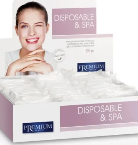 Premium Disposable & Spa Haube aus gewebtem Vlies