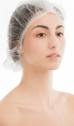 Premium Disposable & Spa Haube aus gewebtem Vlies