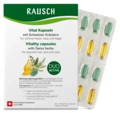 Rausch Schweizer Kräuter Vital Kapseln