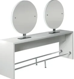 Salon Ambience Bedienungsplatz Brooklyn - Insel 4, rund