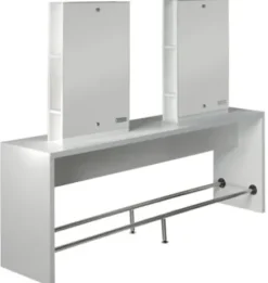 Salon Ambience Bedienungsplatz Brooklyn - Insel 4, eckig