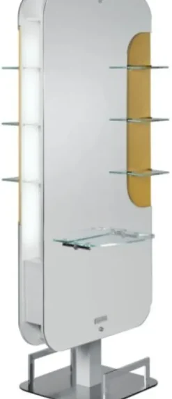 Salon Ambience Doppelbedienungsplatz New York, Kunstlederoptik