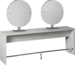 Salon Ambience Doppelbedienungsplatz Brooklyn, rund