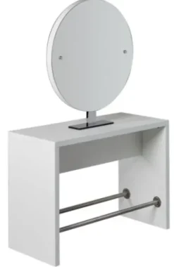 Salon Ambience Doppelbedienungsplatz Brooklyn, rund