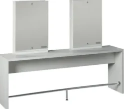 Salon Ambience Doppelbedienungsplatz Brooklyn, eckig