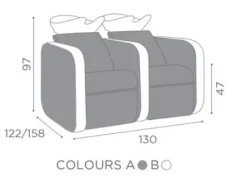 Salon Ambience Doppel-Rückwaschanlage Iconwash