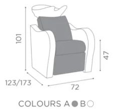 Salon Ambience Rückwaschanlage Luxury