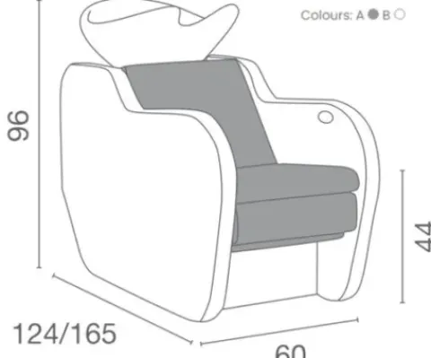 Salon Ambience Rückwaschanlage Garda