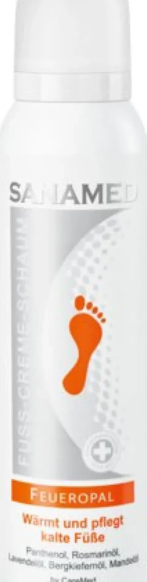 Sanamed Feueropal Fuss-Creme-Schaum