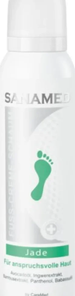 Sanamed Jade Fuss-Creme-Schaum