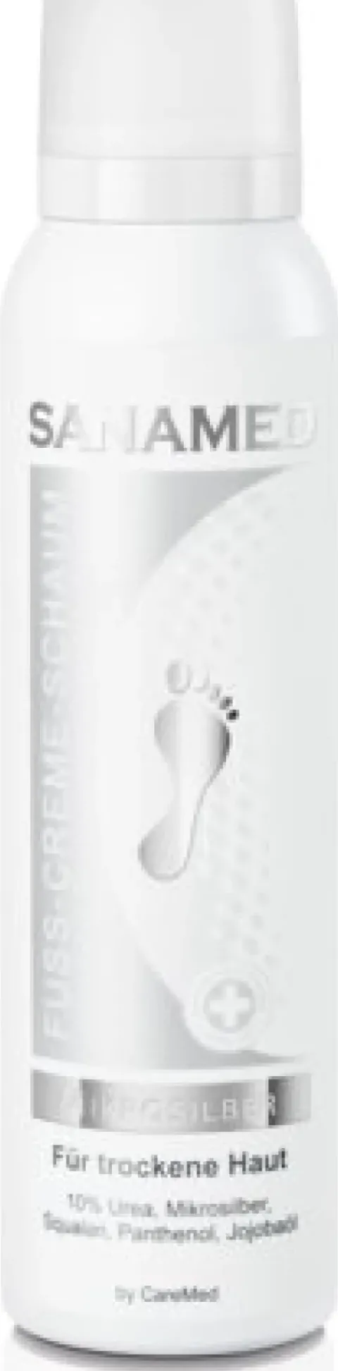 Sanamed Mikrosilber Fuss-Creme-Schaum