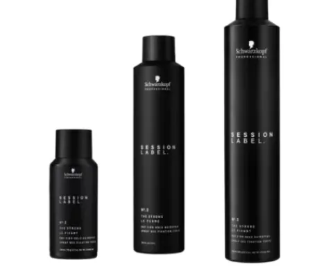 Schwarzkopf Session Label The Strong Haarpray