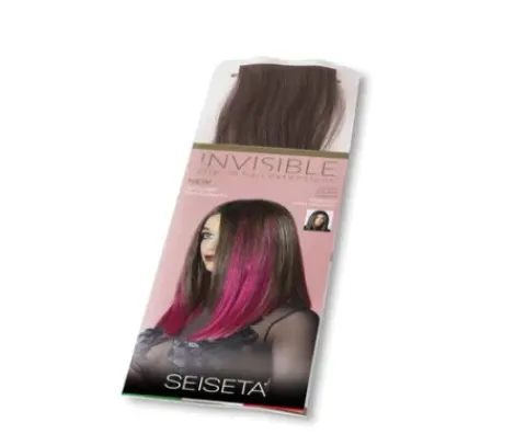 Seiseta Invisible Clip-In Glatt Extensions