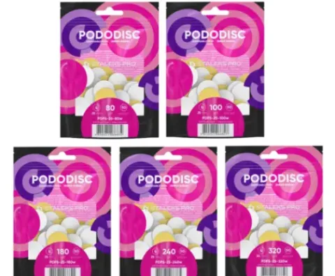 Staleks PRO Hygiene Filepads Soft für PODODISC L EXPERT