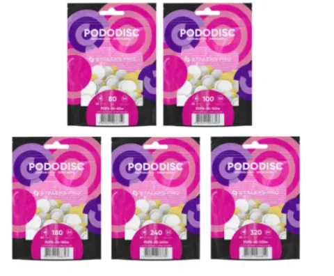 Staleks PRO Hygiene Filepads Soft für PODODISC M EXPERT