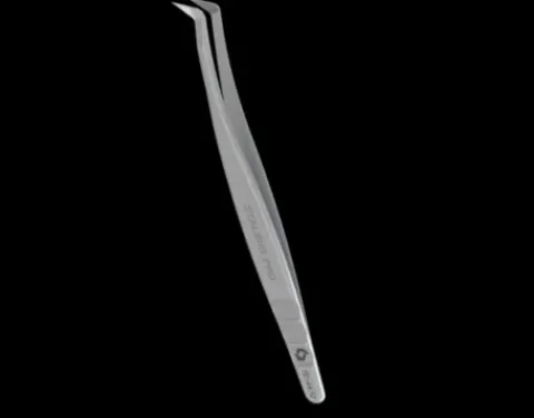 Staleks PRO Wimpernpinzette L-förmig EXPERT 44
