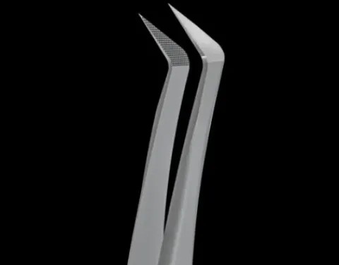 Staleks PRO Wimpernpinzette L-förmig EXPERT 44