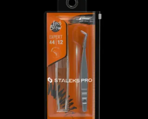 Staleks PRO Wimpernpinzette L-förmig EXPERT 44