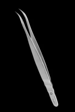 Staleks PRO Wimpernpinzette gebogen EXPERT 40