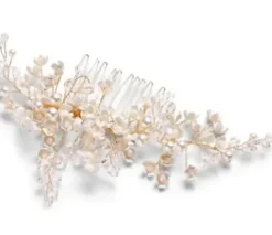 Trisa Celebride Blüten und Perlen Haarkamm