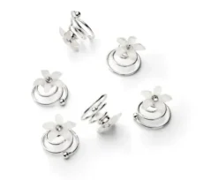 Trisa Celebride Curlies in Form von weissen Blumen