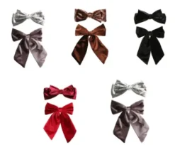 Trisa Fashion Barrette mit Samtschleife