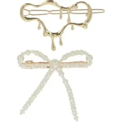 TRISA Fashion Clip & Barrette mit Perlen